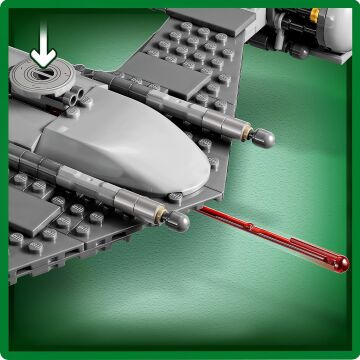 LEGO® Star Wars: Boba Fett’in Kitabı Mandalorian’ın N-1 Starfighter™’ı 75325-9 Yaş ve Üzeri Çocuklar için Oyuncak Yapım Seti (412 Parça)