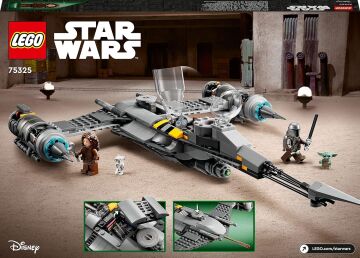 LEGO® Star Wars: Boba Fett’in Kitabı Mandalorian’ın N-1 Starfighter™’ı 75325-9 Yaş ve Üzeri Çocuklar için Oyuncak Yapım Seti (412 Parça)