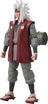 BANDAI 16 cm Jiraiya Poz Verilebilir Figür, Anime Heroes Naruto Serisi