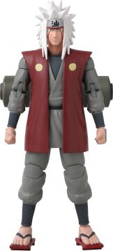 BANDAI 16 cm Jiraiya Poz Verilebilir Figür, Anime Heroes Naruto Serisi