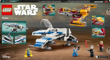 LEGO® Star Wars: Ahsoka Yeni Republic E-Wing™ Shin Hati’nin Starfighter™’ına Karşı 75364-9 Yaş ve Üzeri Star Wars Hayranı Çocuklar için Yaratıcı Oyuncak Yapım Seti (1056 Parça)