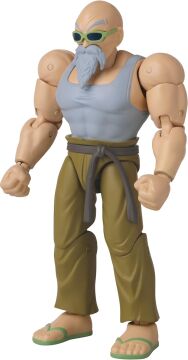 BANDAI 16 cm Dragon Ball Mutenroshi Poz Verilebilir Figür, Dragon Stars Serisi