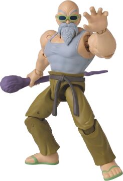 BANDAI 16 cm Dragon Ball Mutenroshi Poz Verilebilir Figür, Dragon Stars Serisi