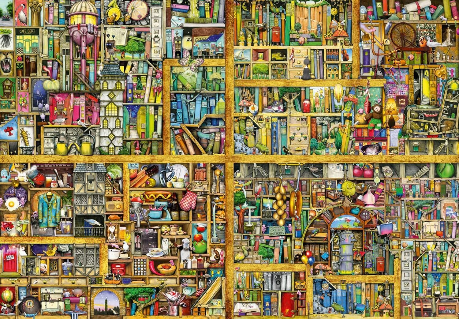 Ravensburger Puzzle, Bookcase, 18000 Parça