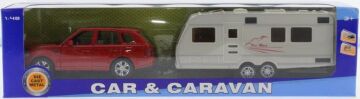 Mega brands Kırmızı Metal Araçlı Karavan Mk1021