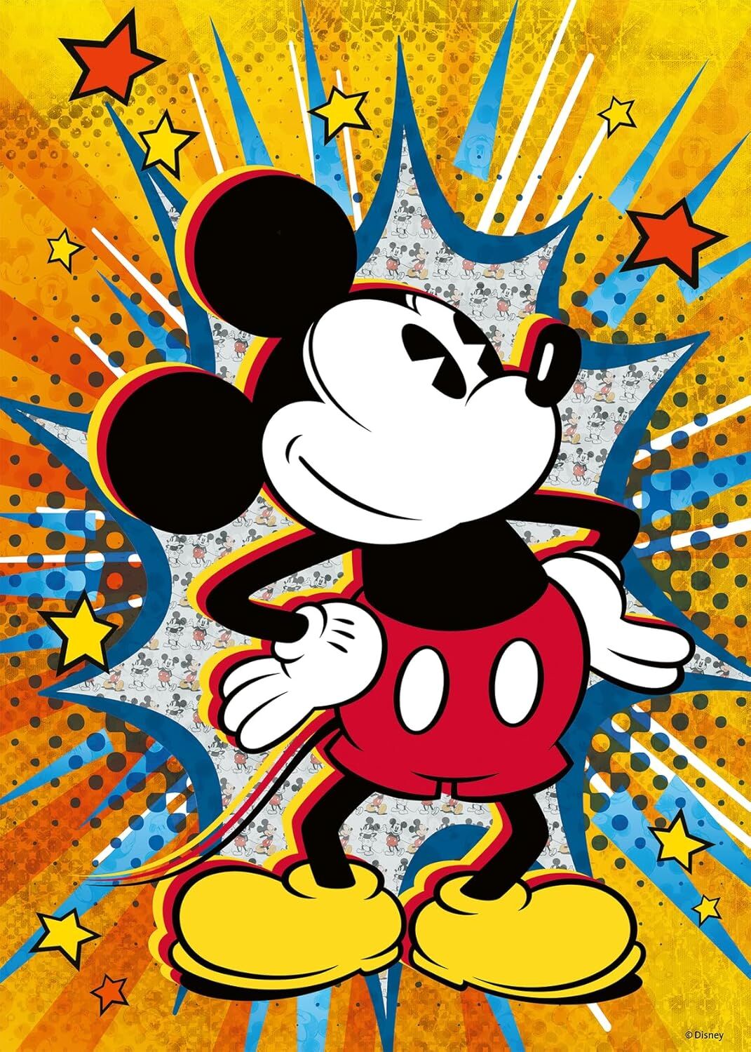 Ravensburger 1000p Puzzle Retro Mickey, Yapboz