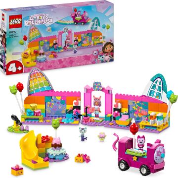 LEGO Gabby’s Dollhouse Gabby’nin Parti Odası 10797, 4 Yaş ve Üzeri Çocuklar için Yaratıcı Oyuncak Yapım Seti (252 Parça)