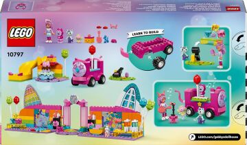 LEGO Gabby’s Dollhouse Gabby’nin Parti Odası 10797, 4 Yaş ve Üzeri Çocuklar için Yaratıcı Oyuncak Yapım Seti (252 Parça)