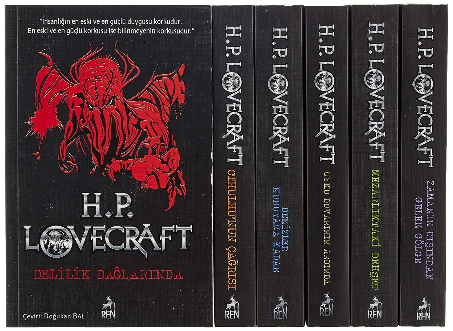 H. P. Lovecraft - 6 Kitap Set