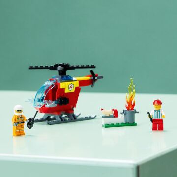 LEGO® Technic İtfaiye Helikopteri 60318 Yapım Seti (53 Parça)