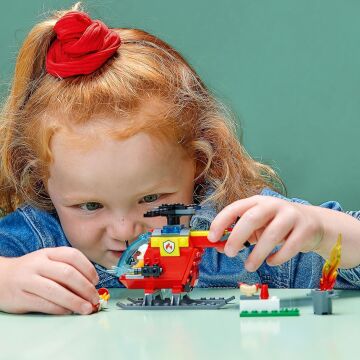 LEGO® Technic İtfaiye Helikopteri 60318 Yapım Seti (53 Parça)