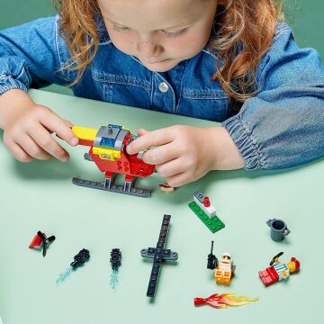LEGO® Technic İtfaiye Helikopteri 60318 Yapım Seti (53 Parça)