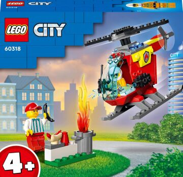 LEGO® Technic İtfaiye Helikopteri 60318 Yapım Seti (53 Parça)