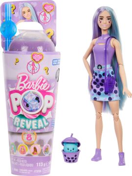 HTJ19 | Pop Reveal Barbie Boba Series - Taro Milk