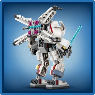 LEGO Star Wars Luke Skywalker X-Wing Robotu 75390-6 Yaş ve Üzeri Çocuklar için İnşa Edilebilen Koleksiyonluk Yaratıcı Oyuncak Yapım Seti (195 Parça)