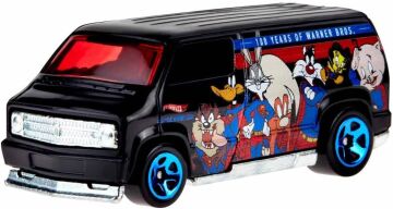 Hot Wheels Warnes Bros 100. Yıl Temalı Arabalar HMV73 - Custom 77 Dodge Van