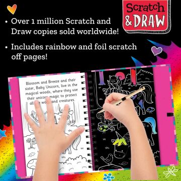 Scratch and Draw Unicorns