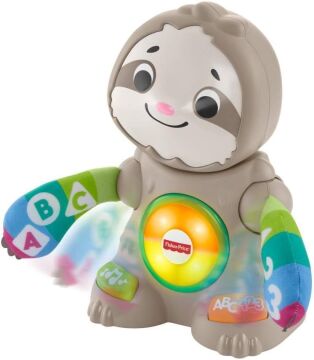 Fisher-Price Linkimals - Neşeli Tembel Hayvan - Türkçe, 9 aylık, GHY93