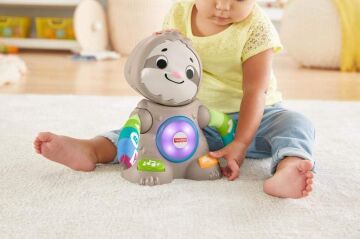 Fisher-Price Linkimals - Neşeli Tembel Hayvan - Türkçe, 9 aylık, GHY93