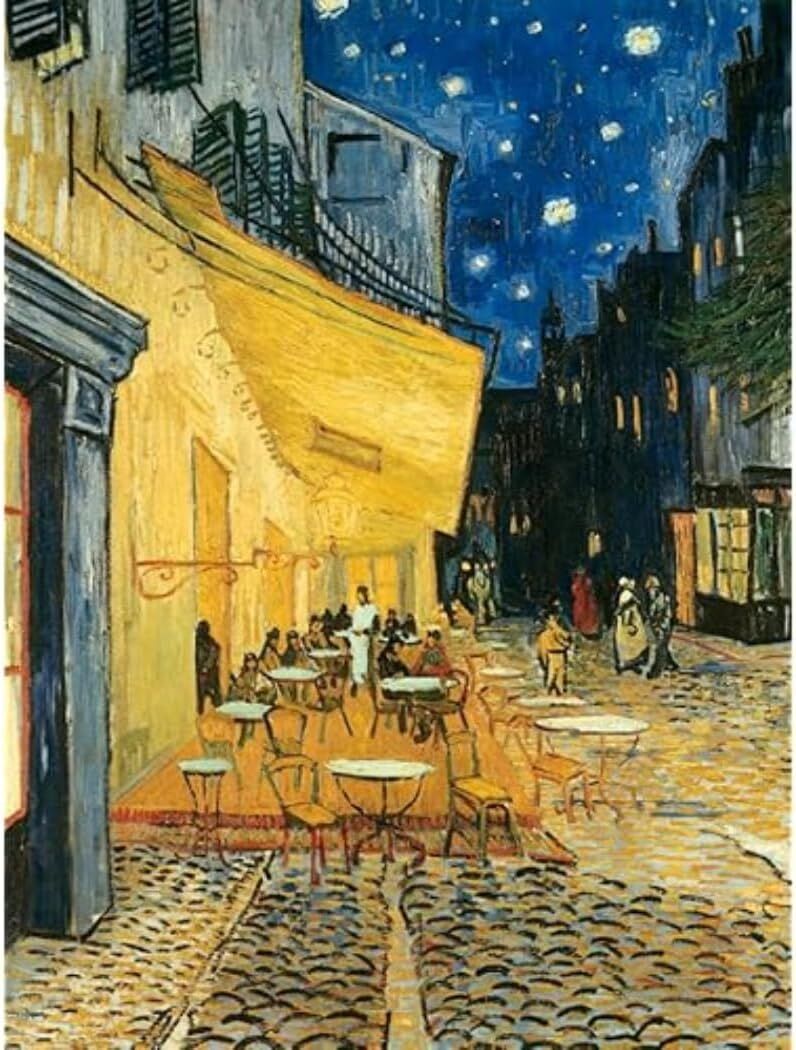 Ravensburger 1000p Puzzle Kafe Terasta Gece, Yapboz