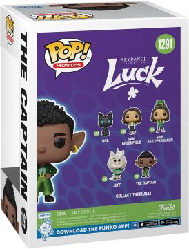 Funko Pop! Filmler: Luck - The Captain - Vinil Koleksiyon Figürü - Hediye Fikri - Resmi Ticari Ürünler - Çocuklar ve Yetişkinler için Oyuncak - Film Hayranları - Koleksiyoncular ve Ekran için Model