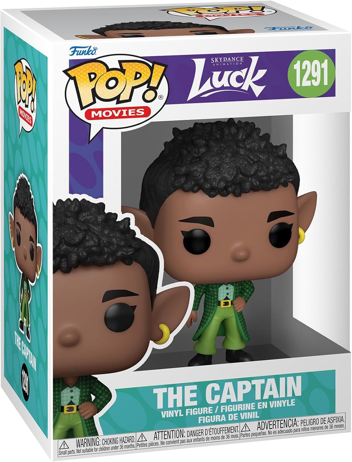 Funko Pop! Filmler: Luck - The Captain - Vinil Koleksiyon Figürü - Hediye Fikri - Resmi Ticari Ürünler - Çocuklar ve Yetişkinler için Oyuncak - Film Hayranları - Koleksiyoncular ve Ekran için Model