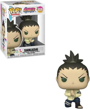 Boruto: Naruto Yeni Nesil - Shikadai Funko Pop! Vinil figür (pop kutusu ile uyumlu koruyucu kapaklı)