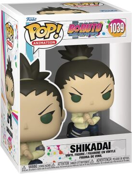 Boruto: Naruto Yeni Nesil - Shikadai Funko Pop! Vinil figür (pop kutusu ile uyumlu koruyucu kapaklı)