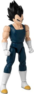 BANDAI, Vegeta - 16 cm Dragon Ball Dragon Yıldızları Poz Verilebilir Figürleri