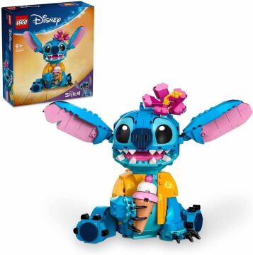 LEGO Disney Stiç 43249-9 Yaş ve Üzeri Çocuklar için Dondurma Külahlı İnşa Edilebilen Yaratıcı Oyuncak Yapım Seti (730 Parça)