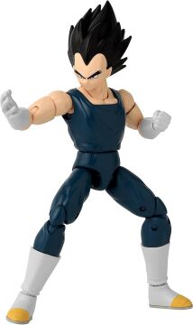 BANDAI, Vegeta - 16 cm Dragon Ball Dragon Yıldızları Poz Verilebilir Figürleri