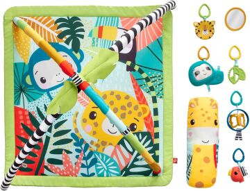 Fisher-Price 3'ü 1 Arada Yağmur Ormanı Jimnastik Merkezi, HJW08