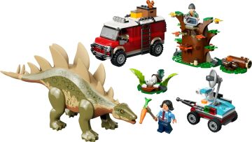 LEGO Jurassic World Dinozor Görevleri: Stegosaurus Keşfi 76965 – 6 Yaş ve Üzeri Çocuklar için Yaratıcı Oyuncak Dinozor Yapım Seti (420 Parça)
