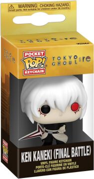 Funko POP! Anahtarlık: Tokyo Ghoul: Kral - Ken Kaneki - (Final Battle) - Mini Vinil Figür Koleksiyon Yenilik Anahtarlık - Çorap Dolguları - Hediye Fikri - Resmi Ürün