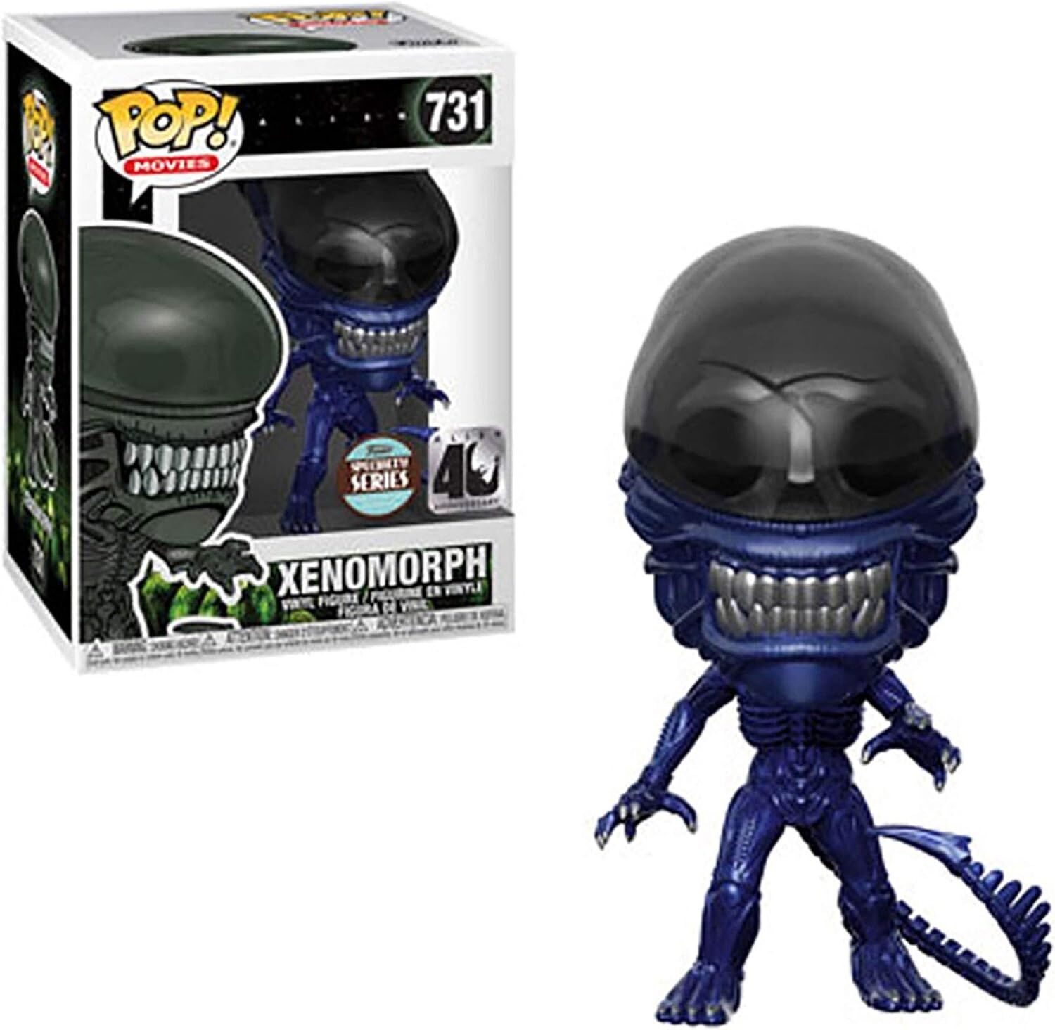 Funko - Figurine Alien - Alien Xenomorph 40Th Yıldönümü Pop 10 cm - 0889698377508