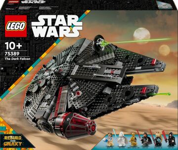 LEGO Star Wars Karanlık Falcon 75389 – 10 Yaş ve Üzeri Star Wars Sevenler için İnşa Edilebilen Oyuncak Araç Yapım Seti (1579 Parça)
