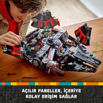 LEGO Star Wars Karanlık Falcon 75389 – 10 Yaş ve Üzeri Star Wars Sevenler için İnşa Edilebilen Oyuncak Araç Yapım Seti (1579 Parça)