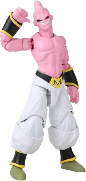 BANDAI 16 cm Dragon Ball Majin Buu Aku Poz Verilebilir Figür, Dragon Stars Serisi