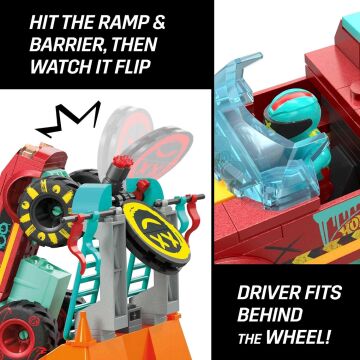 MEGA Hot Wheels Smash N Crash Demo Derby Extreme Çarpışma Seti