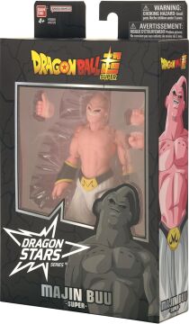BANDAI 16 cm Dragon Ball Majin Buu Aku Poz Verilebilir Figür, Dragon Stars Serisi