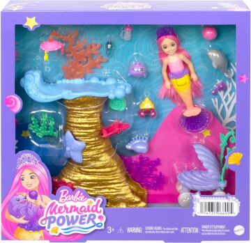 Barbie Deniz Hayvanları Oyun Seti, 3 yaş ve üzeri, HHG58