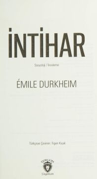 İntihar