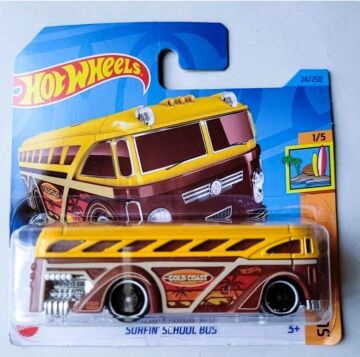 Hot Wheels Tekli Arabalar SURFIN SCHOOL BUS HTD58