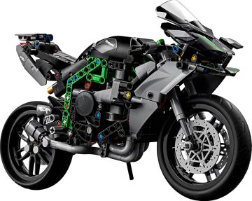 LEGO Technic Kawasaki Ninja H2R Motosiklet 42170-10 Yaş ve Üzeri Çocuklar için Koleksiyonluk Yaratıcı Oyuncak Model Yapım Seti (643 Parça)