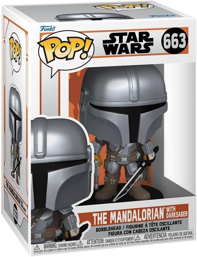 Funko Yıldız Savaşları: Mandaloryalı - Darksaber ile Mandaloryalı