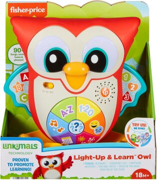 Fisher-Price Linkimals - Bilge Baykuş, 18 aylık, HJN61