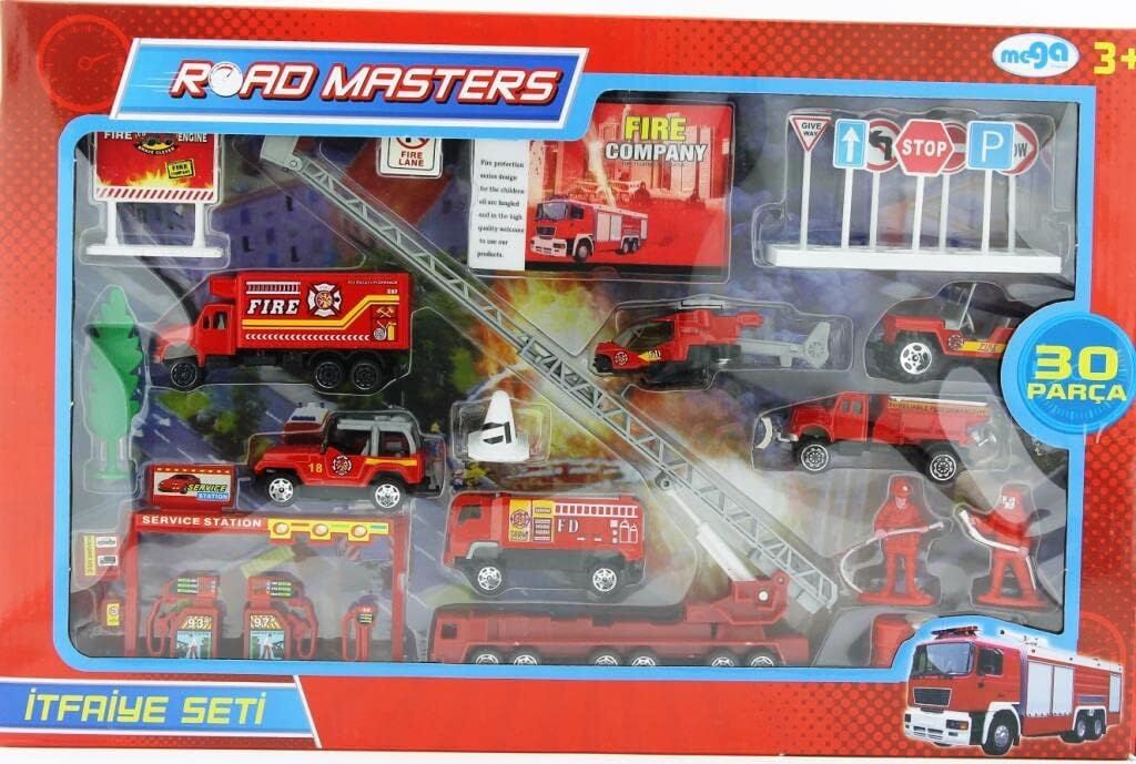 Mega brands Merdivenli Metal İtfaiye Seti Jp3106
