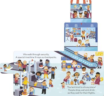 Little World: At the Airport: A push-and-pull adventure