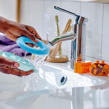 LEGO® DUPLO® İlk Banyo Zamanı Eğlencesi: Yüzen Kırmızı Panda 10964-18 Ay ve Üzeri Okul Öncesi Yaştaki Çocuklar için Oyuncak Yapım Seti (5 Parça)