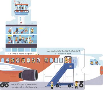 Little World: At the Airport: A push-and-pull adventure